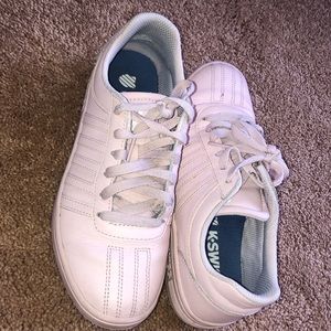 Baby pink sneakers